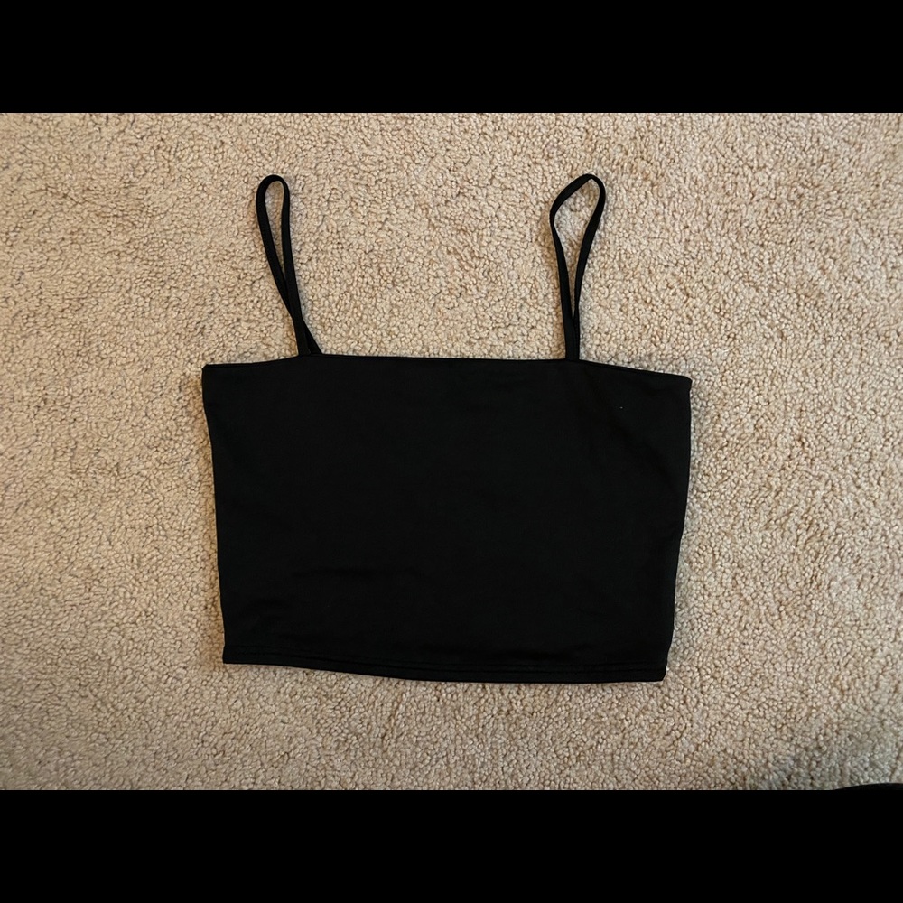 Black Shein Crop Top